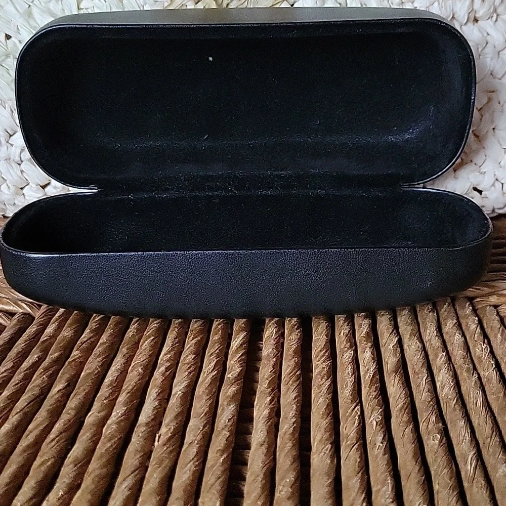 Balmain Paris, black eyeglass/sunglass hard case